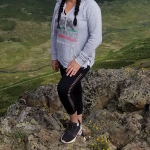 Fabletics Cut Out Side Capri Leggings